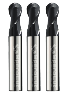 SOLID CARBIDE BALL NOSE 2 FLUTE
